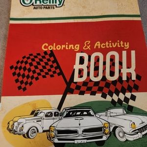 NEW.. O'Reilly Auto Parts coloring/activity book